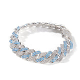 Fashion Silver Color Matching Bar Cuban Link Chain – Stylish Gifts — 5