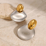 Destiny Chunky Gold Drop Earrings – Unique Gift Ideas — 3