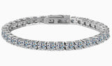 S925 Sterling Silver Moissanite Tennis Bracelet – Jewelry Gift Ideas — 3