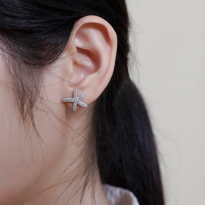 Sterling Silver Platinum Plated Full Zirconium – Thoughtful Gifts — 1