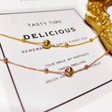 Fashion Golden Cat Eye Bead Bracelet For Women – Stylish Gifts — 6