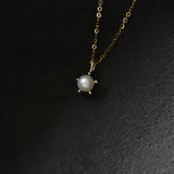 S925 Sterling Silver Pearl Necklace Necklace – Jewelry Gift Ideas — 4