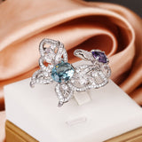 Light Luxury Rhinestone Butterfly Love Heart-shaped – Gifts for Her — 2