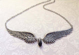 Alloy Angel Wings Pendant Necklace – Jewelry Gift Ideas — 2