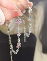 Women's Cherry Blossom Crystal Bracelet – Jewelry Gift Ideas — 12
