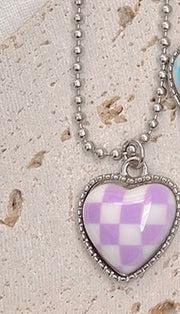 Checkerboard Love Titanium Steel Chain Necklace – Jewelry Gift Ideas — 5