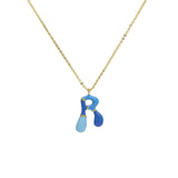 Brass Epoxy Capsule 26 Letter Necklace For Women – Jewelry Gift Ideas — 19