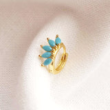 Ins Style Color Zircon All-match Earrings Symmetrical – Stylish Gifts — 4