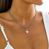 Women's Simple Personality Texture Star Pendant – Jewelry Gift Ideas — 2