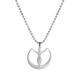 Yoga Gymnastics Moon Female Cartoon Character – Jewelry Gift Ideas — 6