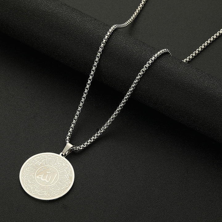 Men Calligraphy Necklace Accessories Jewellery – Jewelry Gift Ideas — 1
