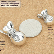 Vintage Thai Silver Sweater Chain Men And Women – Jewelry Gift Ideas — 3