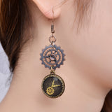 Creative Personality Gear Pendant Alloy Earrings – Jewelry Gift Ideas — 4