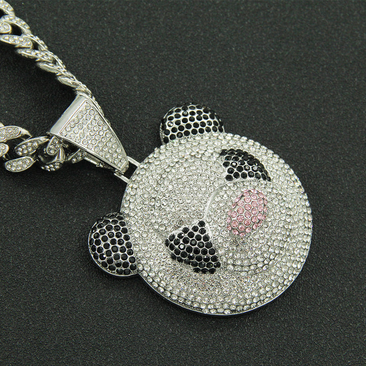 Cuban Chain Necklace With Three-dimensional Full – Jewelry Gift Ideas — 1