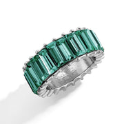 Colorful personality fashion geometric ring – Stylish Gifts — 16