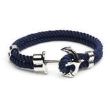 Navy Ship Anchor Bracelet Handmade Couple Hands Men's – Stylish Gifts — 6