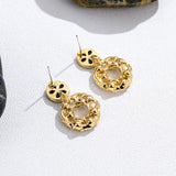 Earrings Frosted Shell Beads Solid Color – Practical Gifts — 5