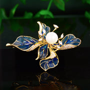Five-petal Flower Vintage Corsage Pin Brooch – Jewelry Gift Ideas — 8