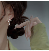 Hollow Bow Stud High Sense Special-interest Design – Thoughtful Gifts — 5