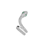 European And American Micro-set Snake-shaped Earrings – Gifts for Her — 9