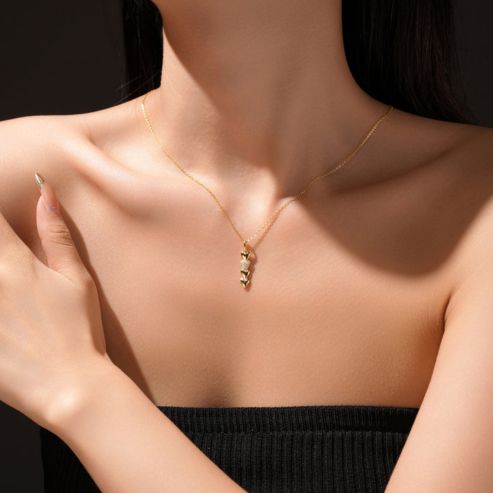 Love Pendant Necklace Female Daily Commuter – Jewelry Gift Ideas — 1