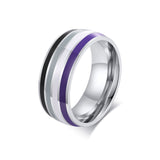 Ring Color 8mm Men's Same Color Flag Ring Foreign – Jewelry Gift Ideas — 2