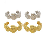 Novel And Unique Snail Shell Shape 18K Gold – Jewelry Gift Ideas — 8