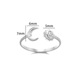 Stainless Steel Hydraulic Ring Geometric Open – Birthday Gifts — 2