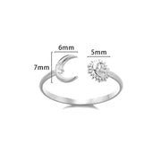 Stainless Steel Hydraulic Ring Geometric Open – Birthday Gifts — 2