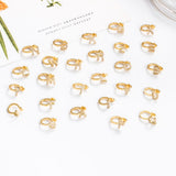 26 English Letters Diamond Ear Cuff Mini U-shaped – Stylish Gifts — 18