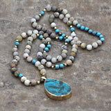 Women's Drop-shaped Bohemian Necklace – Jewelry Gift Ideas — 3