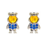 Cartoon Three-piece Earrings Suit Earrings – Surprise Gifts — 15