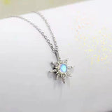 Women's New Eight-pointed Star Moonstone Necklace – Jewelry Gift Ideas — 5