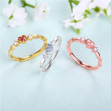 Fashion Original Natural Topaz Heart Ring – Stylish Gifts — 2