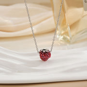 Women's Fashion Trendy Strawberry Cute Necklace – Jewelry Gift Ideas — 2