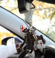 Acrylic Flat Knight Car Pendant Car Interior – Stylish Gifts — 4