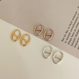 Sterling Silver Minimalist Pig Nose Earrings – Holiday Gift Ideas — 5