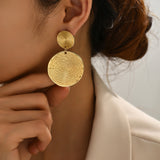 Retro Round Earrings Temperament – Birthday Gifts — 5