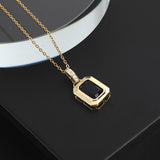 RETRO Geometric Color Zircon Necklace – Jewelry Gift Ideas — 7
