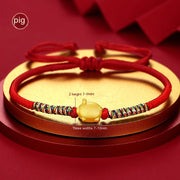 Twelve Zodiac Red Rope Bracelet Female 925 – Jewelry Gift Ideas — 3