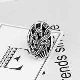 Hollow Carved Music Symbol Retro Ring – Creative Gifts — 1