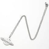 Fashion Geometric Round Hollow Star Moon Necklace – Jewelry Gift Ideas — 5