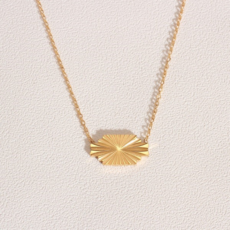 Niche Light Luxury Design Gold-plated Necklace – Jewelry Gift Ideas — 1