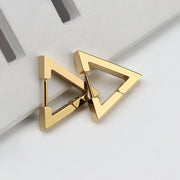 Men's And Women's Geometric Titanium Steel Stud – Gifts for Her — 14