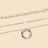 Regular Circle Pendant Fashion Necklace Street – Jewelry Gift Ideas — 7