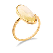 Vintage Natural Gold Hair Crystal Ring – Beauty Gifts — 4