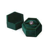 Jewelry Box Hexagonal Pair Ring Storage – Home & Living Gifts — 4