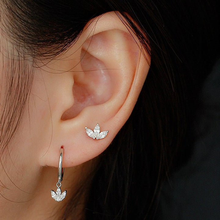 925 Silver Earrings Fashion And Luxury – Stylish Gifts — 1