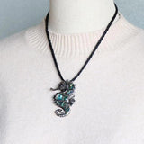 Tidal Abalone Shell Seahorse Brooch Pendant – Jewelry Gift Ideas — 1