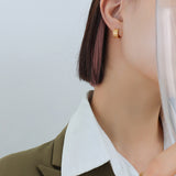 Light Luxury Exquisite Small C- Shaped Earrings – Small Gift Ideas — 2